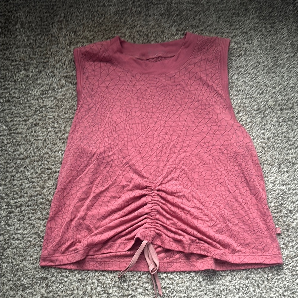 Rose Pink Lululemon tank top